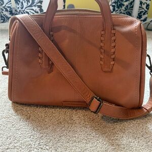 Lucky Brand Brown Leather Handbag